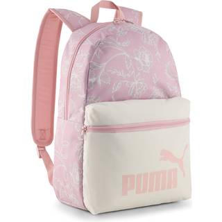 PUMA Phase All-Over Print 22L Backpack, Accessories, Wild Pink/Alpine Snow/Floral Aop, OSFA