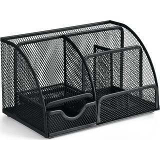 Office MESH Penne- og notesholder m.skuffe | Sort
