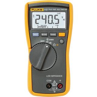 FLUKE 113 - Multimeter, Sand RMS AC, 600VAC/DC