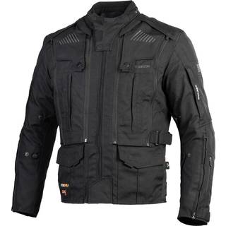 Seca Textile MC Jacket Strada Evo sort - XXL