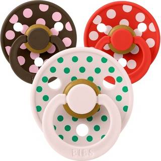 Bibs Studio Polka Dots Colour, Str. 2 (6+ Mdr.), Rund - Latex