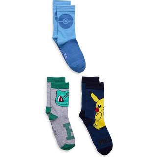 Pokémon Strømper 3-pak, Multifarvet, 23-26