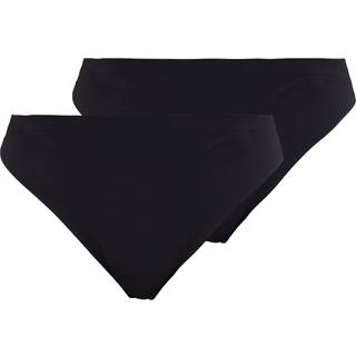 PUMA Women's Brazilian Briefs (2-Pack), Women, Black, XS