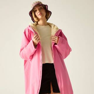 Regatta Regatta Pink Oversized Waterproof Borg-Fleece Lined Changing Robe