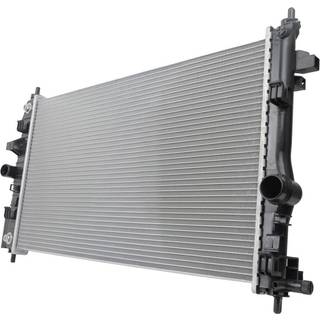 HELLA 8MK 366 301-091 Radiator PRO Aluminium, Loddet køleripper, uden ekspansionsbeholder, med pakninger