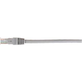Patchkabel RJ45, Netrack støbt dæksel, kat. 6 UTP, 1m grå