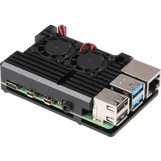 Joy-it Robust aluminiumkabinet til Raspberry Pi 4 B