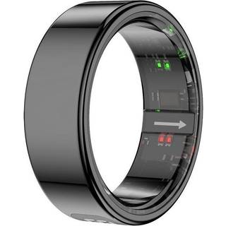 Colmi R12 Smartring - 20mm, Størrelse 10, 1ATM Vandtæt - Sort