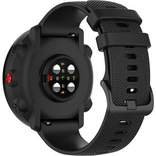 Samsung Gear 2 R380 / Neo R381 / Live R382 - Silikone urrem 22mm - Sort
