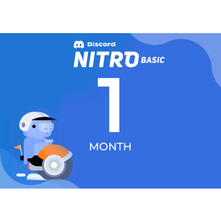 Discord Nitro Basic - 1 Month Subscription Key - GLOBAL.