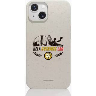 Phonecases3D iPhone 15 Brynäs IF cover lavet med Fibriva™, hvid