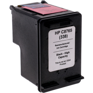 HP 338 (C8765A) Sort kompatibel blækpatron indhold hele 18ml.