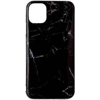 iPhone 13 Pro Cover - Sort Marmor