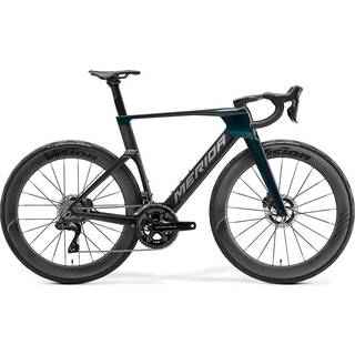 Merida Reacto Team racercykel carbon halo green/ud/slate grey - Cykelstørrelse Small