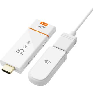 J5create - Screencast 4K Max Wireless Display Adapter - Fri fragt og klar til levering - Prismatch