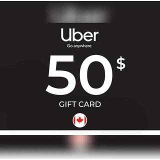 Uber Rides Gift Card 50 CAD Key - CANADA.