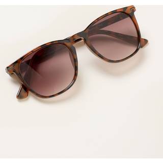 Fat Face FatFace Jack Tortoiseshell Brown Round Sunglasses