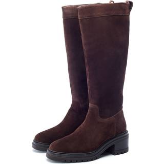 Moda in Pelle Moda in Pelle Brown MbyModa Reesana Soft Square Suede Long Boots