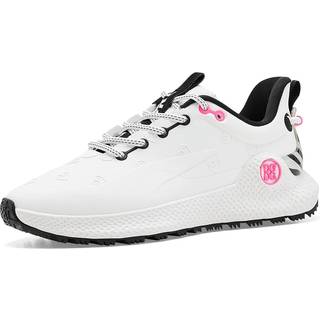 G/FORE Golfsko til kvinder MG4+ O2 Embossed, hvid/sort/rosa