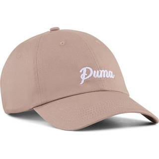 PUMA Essentials Script Dad Cap, Women, Sandstone, OSFA