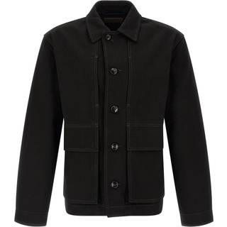 Lemaire Cotton Denim Jacket — Black