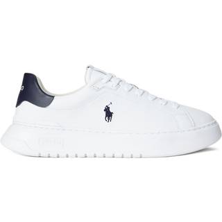 RLite Court Tumbled Leather Trainer