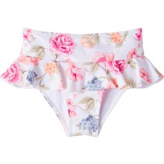 Chloé Kids Bikini floral con volantes - multicolor - Y 10