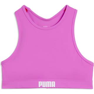 PUMA Swim Women's Racerback Top, Sport, Orchid Pink, L