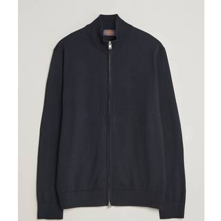 Morris Riley Zip Cardigan Navy
