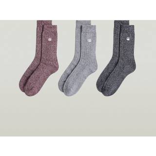Sock Rib 3-Pack - Multi color - Men