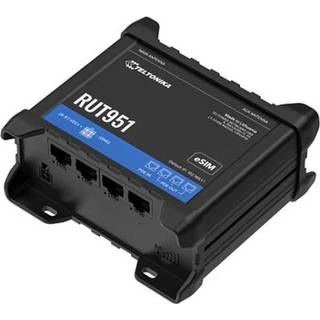 Teltonika RUT951 POE+ DUAL SIM eSIM 4G/LTE/3G/2G WiFi-router uden PSU