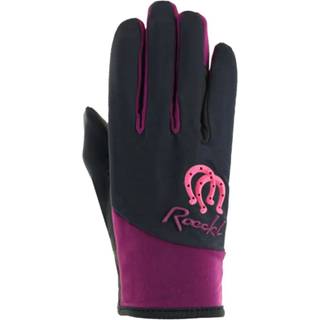Ridehandsker Keysoe Roeckl® Sort/lilla