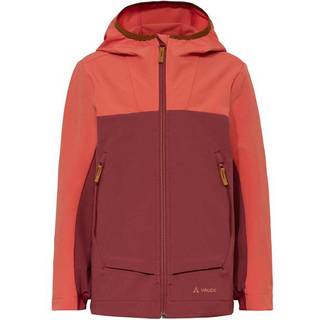 Vaude Kid's Rokua Softshell Jacket Softshelljakke Børn størrelse 110/116 farve rød
