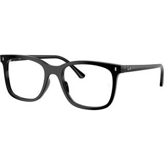 Ray - Ban Unisex Ray - Ban RX5446 2000 Optiske stel Acetat Sort Transparent Firkantet Normal