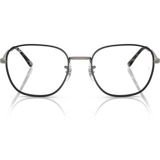 Ray - Ban Unisex Ray - Ban RX6534 3187 Optiske stel Metal Sort Transparent Firkantet Normal