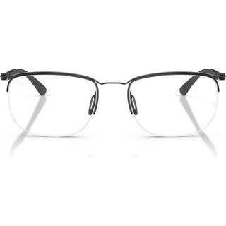 Ray - Ban Unisex Ray - Ban RX7552 3209 Optiske stel Metal Sort Transparent Firkantet Normal