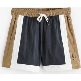 BOSS BOSS Black Colour Block Swim Shorts - L
