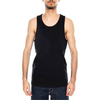 Lee Slim Ribbed Tank Black Size S