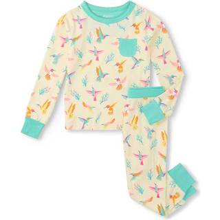 Hatley Hatley Yellow Springtime Hummingbirds Pyjamas Set