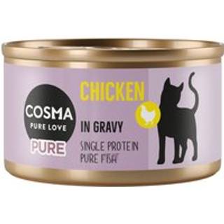 24x80g Cosma Pure Chicken vådfoder til katte