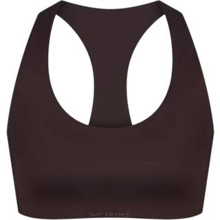 SKIMS Racerback Bra | Deep Neutral | Medium | NikeSKIMS Shine