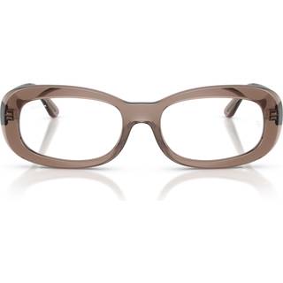 Ray - Ban Kvinde Ray - Ban RX2221V 8457 Optiske stel Acetat Brun Transparent Rund Normal