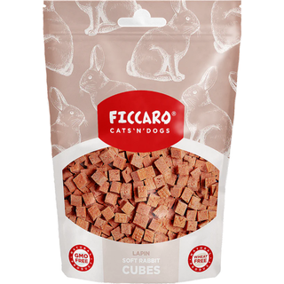 Ficcaro Soft Rabbit Cubes 100g
