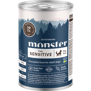 Monster Vådfoder Sensitive Fish 400g