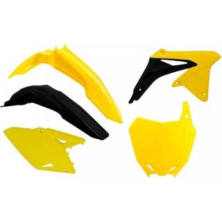 Racetech Plastic Kit OEM Color (14-16) Gul/sort Suzuki RM-Z450 R-Kitrmz-OEM-508