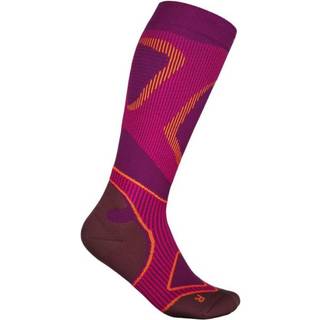 Bauerfeind Run Performance Compression Socks High Cut Pink Dame | Se vores strømper