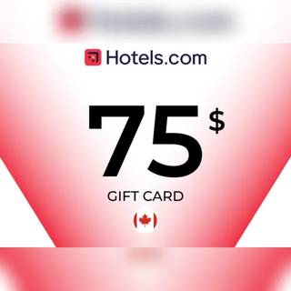 Hotels.com Gift Card 75 CAD Key - CANADA.