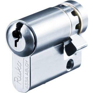 Assa Abloy Ruko cylinder RG1600 Rustfrit look Supplerings cylinder