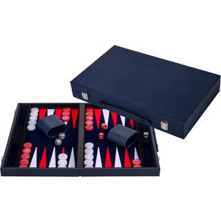 Brætspil Backgammon Sæt 38x23 cm, Foldbart