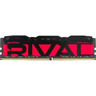 GoodRAM Rival Radiant RAM Modul - 8GB, DDR4, 3200MHz, CL16 - Rød
